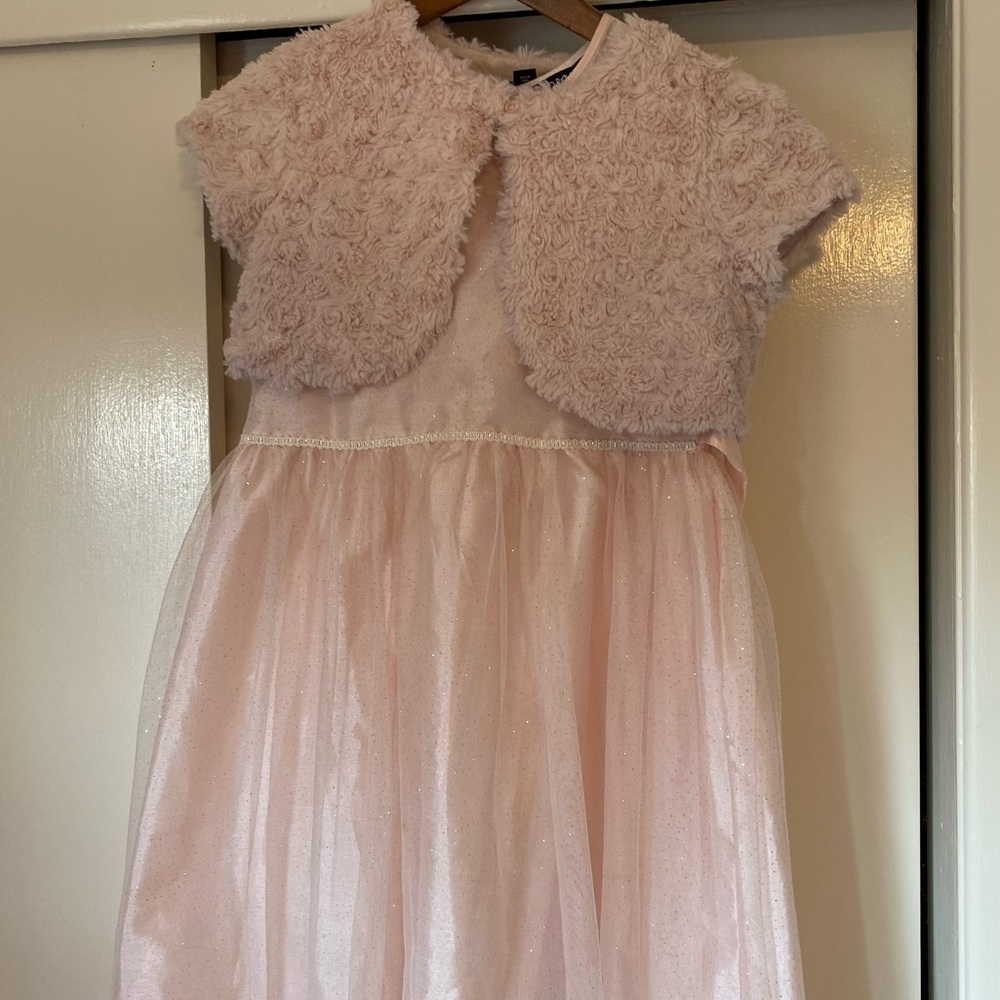 Soft pink dress